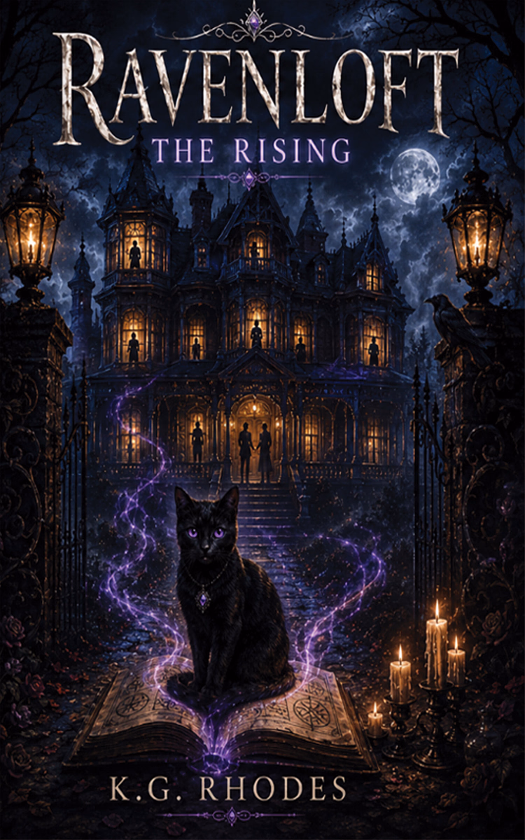 Ravenloft: The Rising paperback cover
